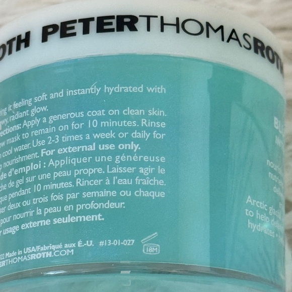 Peter Thomas Roth 5.1-fl oz Water Drench Hyaluronic Cloud Mask Hydrating Gel NEW - Picture 12 of 16